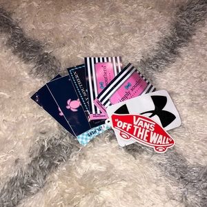 NWT 7 Pack Of Stickers
